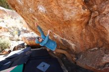 Bouldering in Hueco Tanks on 12/15/2019 with Blue Lizard Climbing and Yoga

Filename: SRM_20191215_1337160.jpg
Aperture: f/4.5
Shutter Speed: 1/250
Body: Canon EOS-1D Mark II
Lens: Canon EF 16-35mm f/2.8 L