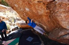 Bouldering in Hueco Tanks on 12/15/2019 with Blue Lizard Climbing and Yoga

Filename: SRM_20191215_1340190.jpg
Aperture: f/5.0
Shutter Speed: 1/250
Body: Canon EOS-1D Mark II
Lens: Canon EF 16-35mm f/2.8 L