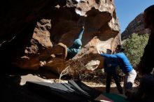 Bouldering in Hueco Tanks on 12/15/2019 with Blue Lizard Climbing and Yoga

Filename: SRM_20191215_1435150.jpg
Aperture: f/5.6
Shutter Speed: 1/400
Body: Canon EOS-1D Mark II
Lens: Canon EF 16-35mm f/2.8 L