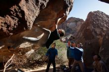 Bouldering in Hueco Tanks on 12/15/2019 with Blue Lizard Climbing and Yoga

Filename: SRM_20191215_1436030.jpg
Aperture: f/5.0
Shutter Speed: 1/400
Body: Canon EOS-1D Mark II
Lens: Canon EF 16-35mm f/2.8 L