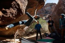 Bouldering in Hueco Tanks on 12/15/2019 with Blue Lizard Climbing and Yoga

Filename: SRM_20191215_1436540.jpg
Aperture: f/4.5
Shutter Speed: 1/400
Body: Canon EOS-1D Mark II
Lens: Canon EF 16-35mm f/2.8 L