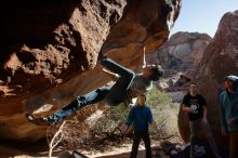 Bouldering in Hueco Tanks on 12/15/2019 with Blue Lizard Climbing and Yoga

Filename: SRM_20191215_1436590.jpg
Aperture: f/4.5
Shutter Speed: 1/400
Body: Canon EOS-1D Mark II
Lens: Canon EF 16-35mm f/2.8 L