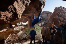 Bouldering in Hueco Tanks on 12/15/2019 with Blue Lizard Climbing and Yoga

Filename: SRM_20191215_1437280.jpg
Aperture: f/4.5
Shutter Speed: 1/400
Body: Canon EOS-1D Mark II
Lens: Canon EF 16-35mm f/2.8 L