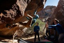 Bouldering in Hueco Tanks on 12/15/2019 with Blue Lizard Climbing and Yoga

Filename: SRM_20191215_1439280.jpg
Aperture: f/4.5
Shutter Speed: 1/400
Body: Canon EOS-1D Mark II
Lens: Canon EF 16-35mm f/2.8 L
