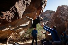 Bouldering in Hueco Tanks on 12/15/2019 with Blue Lizard Climbing and Yoga

Filename: SRM_20191215_1440000.jpg
Aperture: f/4.5
Shutter Speed: 1/400
Body: Canon EOS-1D Mark II
Lens: Canon EF 16-35mm f/2.8 L