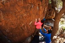 Bouldering in Hueco Tanks on 12/15/2019 with Blue Lizard Climbing and Yoga

Filename: SRM_20191215_1457420.jpg
Aperture: f/5.0
Shutter Speed: 1/200
Body: Canon EOS-1D Mark II
Lens: Canon EF 16-35mm f/2.8 L