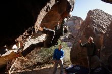 Bouldering in Hueco Tanks on 12/15/2019 with Blue Lizard Climbing and Yoga

Filename: SRM_20191215_1507300.jpg
Aperture: f/4.5
Shutter Speed: 1/400
Body: Canon EOS-1D Mark II
Lens: Canon EF 16-35mm f/2.8 L
