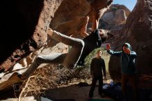 Bouldering in Hueco Tanks on 12/15/2019 with Blue Lizard Climbing and Yoga

Filename: SRM_20191215_1509530.jpg
Aperture: f/5.6
Shutter Speed: 1/400
Body: Canon EOS-1D Mark II
Lens: Canon EF 16-35mm f/2.8 L