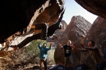 Bouldering in Hueco Tanks on 12/15/2019 with Blue Lizard Climbing and Yoga

Filename: SRM_20191215_1510550.jpg
Aperture: f/4.5
Shutter Speed: 1/400
Body: Canon EOS-1D Mark II
Lens: Canon EF 16-35mm f/2.8 L
