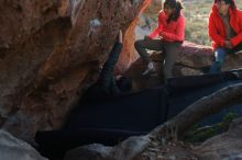 Bouldering in Hueco Tanks on 12/15/2019 with Blue Lizard Climbing and Yoga

Filename: SRM_20191215_1637430.jpg
Aperture: f/4.0
Shutter Speed: 1/250
Body: Canon EOS-1D Mark II
Lens: Canon EF 50mm f/1.8 II
