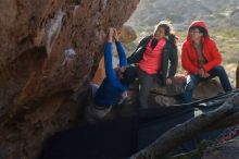 Bouldering in Hueco Tanks on 12/15/2019 with Blue Lizard Climbing and Yoga

Filename: SRM_20191215_1638440.jpg
Aperture: f/4.0
Shutter Speed: 1/250
Body: Canon EOS-1D Mark II
Lens: Canon EF 50mm f/1.8 II