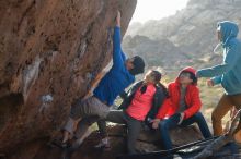 Bouldering in Hueco Tanks on 12/15/2019 with Blue Lizard Climbing and Yoga

Filename: SRM_20191215_1638530.jpg
Aperture: f/4.0
Shutter Speed: 1/250
Body: Canon EOS-1D Mark II
Lens: Canon EF 50mm f/1.8 II