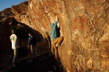 Bouldering in Hueco Tanks on 12/15/2019 with Blue Lizard Climbing and Yoga

Filename: SRM_20191215_1736300.jpg
Aperture: f/8.0
Shutter Speed: 1/250
Body: Canon EOS-1D Mark II
Lens: Canon EF 16-35mm f/2.8 L