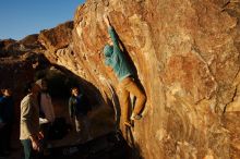 Bouldering in Hueco Tanks on 12/15/2019 with Blue Lizard Climbing and Yoga

Filename: SRM_20191215_1736350.jpg
Aperture: f/8.0
Shutter Speed: 1/250
Body: Canon EOS-1D Mark II
Lens: Canon EF 16-35mm f/2.8 L