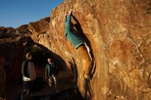 Bouldering in Hueco Tanks on 12/15/2019 with Blue Lizard Climbing and Yoga

Filename: SRM_20191215_1736420.jpg
Aperture: f/9.0
Shutter Speed: 1/250
Body: Canon EOS-1D Mark II
Lens: Canon EF 16-35mm f/2.8 L