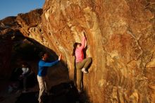 Bouldering in Hueco Tanks on 12/15/2019 with Blue Lizard Climbing and Yoga

Filename: SRM_20191215_1742020.jpg
Aperture: f/8.0
Shutter Speed: 1/250
Body: Canon EOS-1D Mark II
Lens: Canon EF 16-35mm f/2.8 L