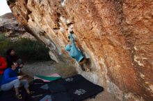 Bouldering in Hueco Tanks on 12/15/2019 with Blue Lizard Climbing and Yoga

Filename: SRM_20191215_1758030.jpg
Aperture: f/4.0
Shutter Speed: 1/250
Body: Canon EOS-1D Mark II
Lens: Canon EF 16-35mm f/2.8 L