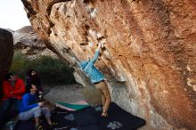 Bouldering in Hueco Tanks on 12/15/2019 with Blue Lizard Climbing and Yoga

Filename: SRM_20191215_1758130.jpg
Aperture: f/4.0
Shutter Speed: 1/250
Body: Canon EOS-1D Mark II
Lens: Canon EF 16-35mm f/2.8 L