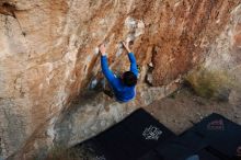 Bouldering in Hueco Tanks on 12/15/2019 with Blue Lizard Climbing and Yoga

Filename: SRM_20191215_1803020.jpg
Aperture: f/4.0
Shutter Speed: 1/250
Body: Canon EOS-1D Mark II
Lens: Canon EF 16-35mm f/2.8 L