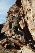 Bouldering in Hueco Tanks on 12/16/2019 with Blue Lizard Climbing and Yoga

Filename: SRM_20191216_0959250.jpg
Aperture: f/13.0
Shutter Speed: 1/250
Body: Canon EOS-1D Mark II
Lens: Canon EF 50mm f/1.8 II