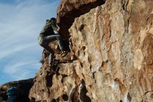 Bouldering in Hueco Tanks on 12/16/2019 with Blue Lizard Climbing and Yoga

Filename: SRM_20191216_0959470.jpg
Aperture: f/7.1
Shutter Speed: 1/500
Body: Canon EOS-1D Mark II
Lens: Canon EF 50mm f/1.8 II