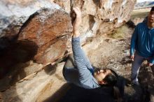 Bouldering in Hueco Tanks on 12/16/2019 with Blue Lizard Climbing and Yoga

Filename: SRM_20191216_1014470.jpg
Aperture: f/8.0
Shutter Speed: 1/160
Body: Canon EOS-1D Mark II
Lens: Canon EF 16-35mm f/2.8 L