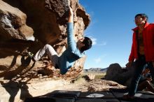 Bouldering in Hueco Tanks on 12/16/2019 with Blue Lizard Climbing and Yoga

Filename: SRM_20191216_1018230.jpg
Aperture: f/8.0
Shutter Speed: 1/400
Body: Canon EOS-1D Mark II
Lens: Canon EF 16-35mm f/2.8 L