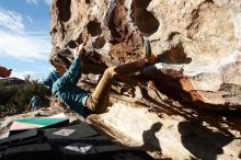 Bouldering in Hueco Tanks on 12/16/2019 with Blue Lizard Climbing and Yoga

Filename: SRM_20191216_1020130.jpg
Aperture: f/8.0
Shutter Speed: 1/400
Body: Canon EOS-1D Mark II
Lens: Canon EF 16-35mm f/2.8 L