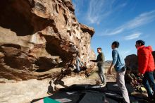 Bouldering in Hueco Tanks on 12/16/2019 with Blue Lizard Climbing and Yoga

Filename: SRM_20191216_1022180.jpg
Aperture: f/8.0
Shutter Speed: 1/500
Body: Canon EOS-1D Mark II
Lens: Canon EF 16-35mm f/2.8 L