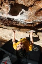 Bouldering in Hueco Tanks on 12/16/2019 with Blue Lizard Climbing and Yoga

Filename: SRM_20191216_1027570.jpg
Aperture: f/8.0
Shutter Speed: 1/500
Body: Canon EOS-1D Mark II
Lens: Canon EF 16-35mm f/2.8 L