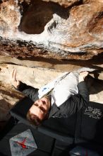 Bouldering in Hueco Tanks on 12/16/2019 with Blue Lizard Climbing and Yoga

Filename: SRM_20191216_1029260.jpg
Aperture: f/8.0
Shutter Speed: 1/400
Body: Canon EOS-1D Mark II
Lens: Canon EF 16-35mm f/2.8 L