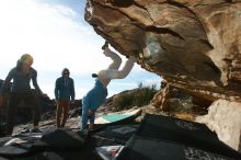 Bouldering in Hueco Tanks on 12/16/2019 with Blue Lizard Climbing and Yoga

Filename: SRM_20191216_1034450.jpg
Aperture: f/8.0
Shutter Speed: 1/250
Body: Canon EOS-1D Mark II
Lens: Canon EF 16-35mm f/2.8 L