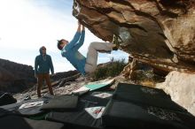 Bouldering in Hueco Tanks on 12/16/2019 with Blue Lizard Climbing and Yoga

Filename: SRM_20191216_1035170.jpg
Aperture: f/8.0
Shutter Speed: 1/250
Body: Canon EOS-1D Mark II
Lens: Canon EF 16-35mm f/2.8 L