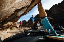 Bouldering in Hueco Tanks on 12/16/2019 with Blue Lizard Climbing and Yoga

Filename: SRM_20191216_1036380.jpg
Aperture: f/8.0
Shutter Speed: 1/250
Body: Canon EOS-1D Mark II
Lens: Canon EF 16-35mm f/2.8 L