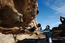 Bouldering in Hueco Tanks on 12/16/2019 with Blue Lizard Climbing and Yoga

Filename: SRM_20191216_1039410.jpg
Aperture: f/8.0
Shutter Speed: 1/250
Body: Canon EOS-1D Mark II
Lens: Canon EF 16-35mm f/2.8 L