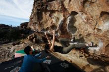 Bouldering in Hueco Tanks on 12/16/2019 with Blue Lizard Climbing and Yoga

Filename: SRM_20191216_1042210.jpg
Aperture: f/8.0
Shutter Speed: 1/250
Body: Canon EOS-1D Mark II
Lens: Canon EF 16-35mm f/2.8 L