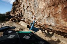 Bouldering in Hueco Tanks on 12/16/2019 with Blue Lizard Climbing and Yoga

Filename: SRM_20191216_1053540.jpg
Aperture: f/8.0
Shutter Speed: 1/250
Body: Canon EOS-1D Mark II
Lens: Canon EF 16-35mm f/2.8 L