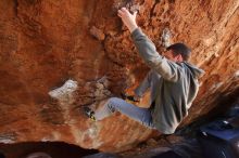 Bouldering in Hueco Tanks on 12/16/2019 with Blue Lizard Climbing and Yoga

Filename: SRM_20191216_1250580.jpg
Aperture: f/4.0
Shutter Speed: 1/250
Body: Canon EOS-1D Mark II
Lens: Canon EF 16-35mm f/2.8 L