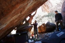 Bouldering in Hueco Tanks on 12/16/2019 with Blue Lizard Climbing and Yoga

Filename: SRM_20191216_1253240.jpg
Aperture: f/4.0
Shutter Speed: 1/250
Body: Canon EOS-1D Mark II
Lens: Canon EF 16-35mm f/2.8 L