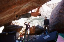 Bouldering in Hueco Tanks on 12/16/2019 with Blue Lizard Climbing and Yoga

Filename: SRM_20191216_1253290.jpg
Aperture: f/4.0
Shutter Speed: 1/250
Body: Canon EOS-1D Mark II
Lens: Canon EF 16-35mm f/2.8 L