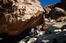 Bouldering in Hueco Tanks on 12/16/2019 with Blue Lizard Climbing and Yoga

Filename: SRM_20191216_1322270.jpg
Aperture: f/8.0
Shutter Speed: 1/250
Body: Canon EOS-1D Mark II
Lens: Canon EF 16-35mm f/2.8 L