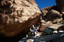 Bouldering in Hueco Tanks on 12/16/2019 with Blue Lizard Climbing and Yoga

Filename: SRM_20191216_1322480.jpg
Aperture: f/8.0
Shutter Speed: 1/250
Body: Canon EOS-1D Mark II
Lens: Canon EF 16-35mm f/2.8 L