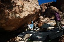 Bouldering in Hueco Tanks on 12/16/2019 with Blue Lizard Climbing and Yoga

Filename: SRM_20191216_1326510.jpg
Aperture: f/9.0
Shutter Speed: 1/250
Body: Canon EOS-1D Mark II
Lens: Canon EF 16-35mm f/2.8 L