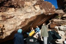 Bouldering in Hueco Tanks on 12/16/2019 with Blue Lizard Climbing and Yoga

Filename: SRM_20191216_1329200.jpg
Aperture: f/9.0
Shutter Speed: 1/250
Body: Canon EOS-1D Mark II
Lens: Canon EF 16-35mm f/2.8 L