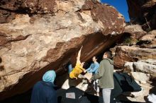 Bouldering in Hueco Tanks on 12/16/2019 with Blue Lizard Climbing and Yoga

Filename: SRM_20191216_1329270.jpg
Aperture: f/9.0
Shutter Speed: 1/250
Body: Canon EOS-1D Mark II
Lens: Canon EF 16-35mm f/2.8 L