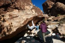 Bouldering in Hueco Tanks on 12/16/2019 with Blue Lizard Climbing and Yoga

Filename: SRM_20191216_1334130.jpg
Aperture: f/9.0
Shutter Speed: 1/250
Body: Canon EOS-1D Mark II
Lens: Canon EF 16-35mm f/2.8 L