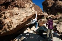 Bouldering in Hueco Tanks on 12/16/2019 with Blue Lizard Climbing and Yoga

Filename: SRM_20191216_1334190.jpg
Aperture: f/9.0
Shutter Speed: 1/250
Body: Canon EOS-1D Mark II
Lens: Canon EF 16-35mm f/2.8 L