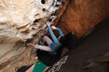 Bouldering in Hueco Tanks on 12/16/2019 with Blue Lizard Climbing and Yoga

Filename: SRM_20191216_1532520.jpg
Aperture: f/5.0
Shutter Speed: 1/250
Body: Canon EOS-1D Mark II
Lens: Canon EF 16-35mm f/2.8 L