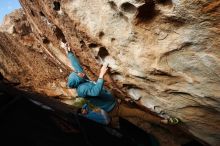 Bouldering in Hueco Tanks on 12/16/2019 with Blue Lizard Climbing and Yoga

Filename: SRM_20191216_1548090.jpg
Aperture: f/8.0
Shutter Speed: 1/250
Body: Canon EOS-1D Mark II
Lens: Canon EF 16-35mm f/2.8 L