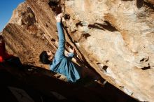 Bouldering in Hueco Tanks on 12/16/2019 with Blue Lizard Climbing and Yoga

Filename: SRM_20191216_1551270.jpg
Aperture: f/18.0
Shutter Speed: 1/250
Body: Canon EOS-1D Mark II
Lens: Canon EF 16-35mm f/2.8 L